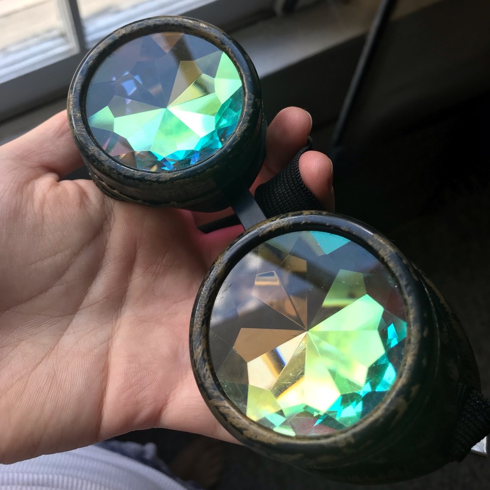 Steampunk Kaleidoscope Goggles